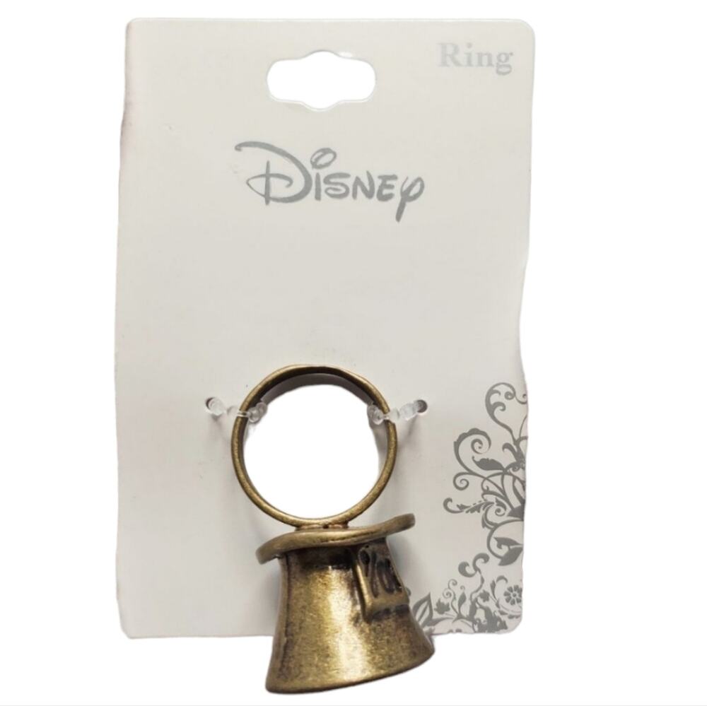 Disney Alice in Wonderland Mad Hatter Ring NIP